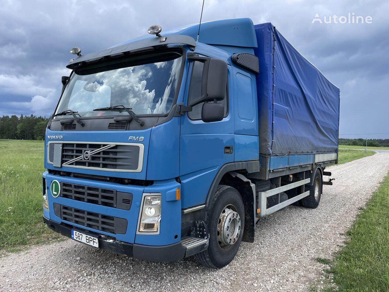 Volvo FM9 box truck for sale Estonia Padise, MU40400