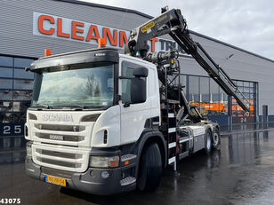 Scania P 400 Palfinger 22 Tonmeter laadkraan cable system truck