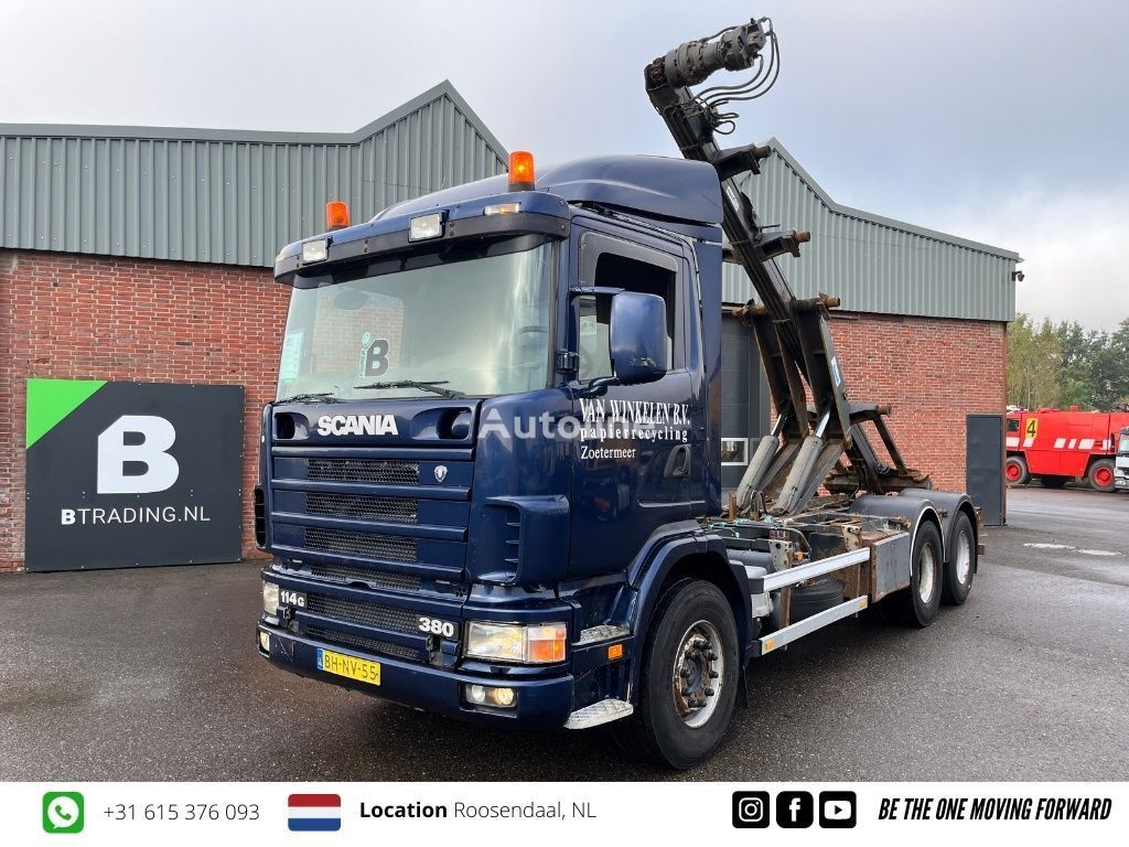 Scania R114-380 6x2 - 10 Tires - Euro 2 - Holland truck - 40.568 cable system truck
