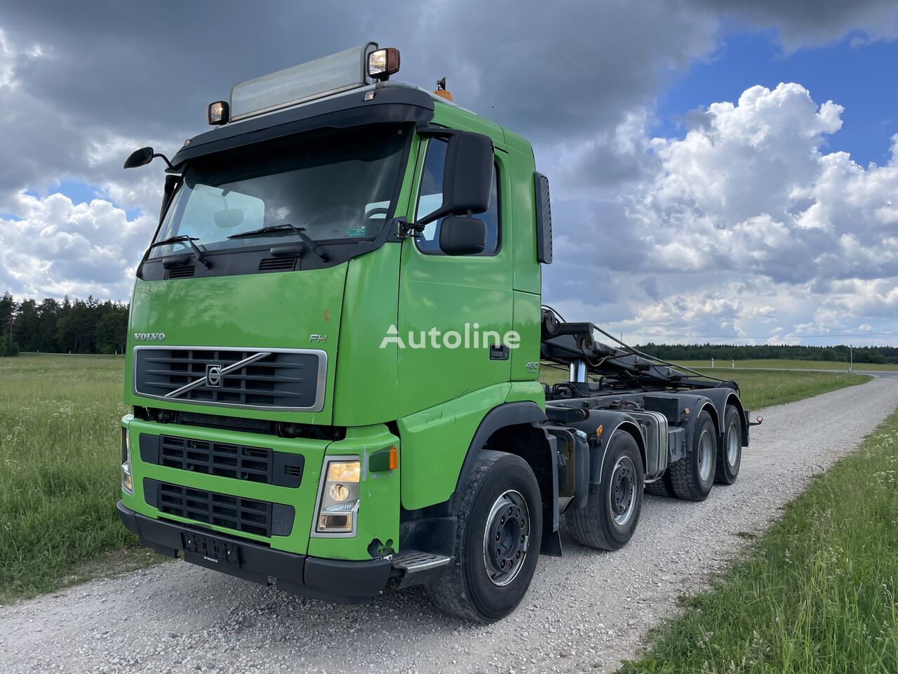 Volvo FH 480 8x4 Manual cable system truck