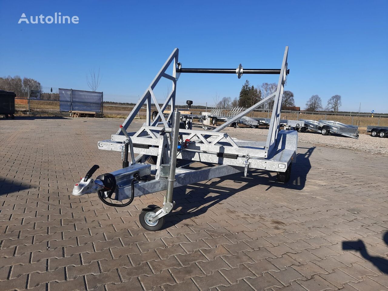 DRUM35 Cable drum trailer cable trailer for sale Poland Gietrzwałd