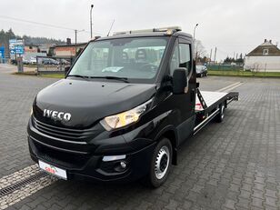 IVECO Daily 35S18 Autotransporter Ein Besitzer car transporter for sale  Hungary Budapest, EA37992