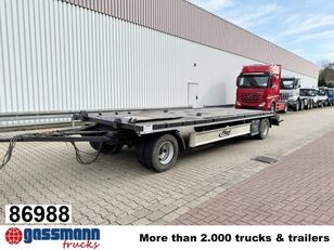 Fliegl ZPS 200 Kombianhänger, Auffahrschräge car transporter trailer