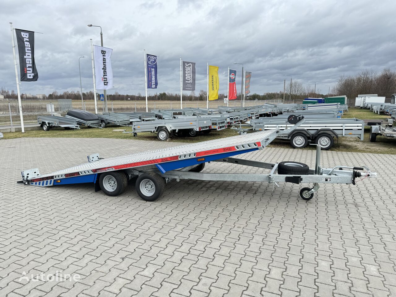 TA-NO GRAVITY LOW 27.45 trailer for 1 car 2700 kg GVW car