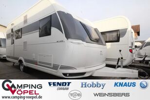 new Hobby De-Luxe 490-KMF caravan trailer