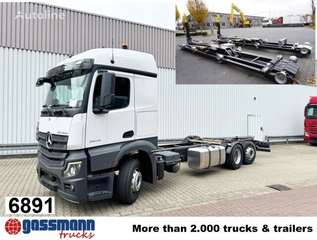 Mercedes-Benz Actros 2545 L 6x2, Lenk-/Liftachse, StreamSpace chassis ...