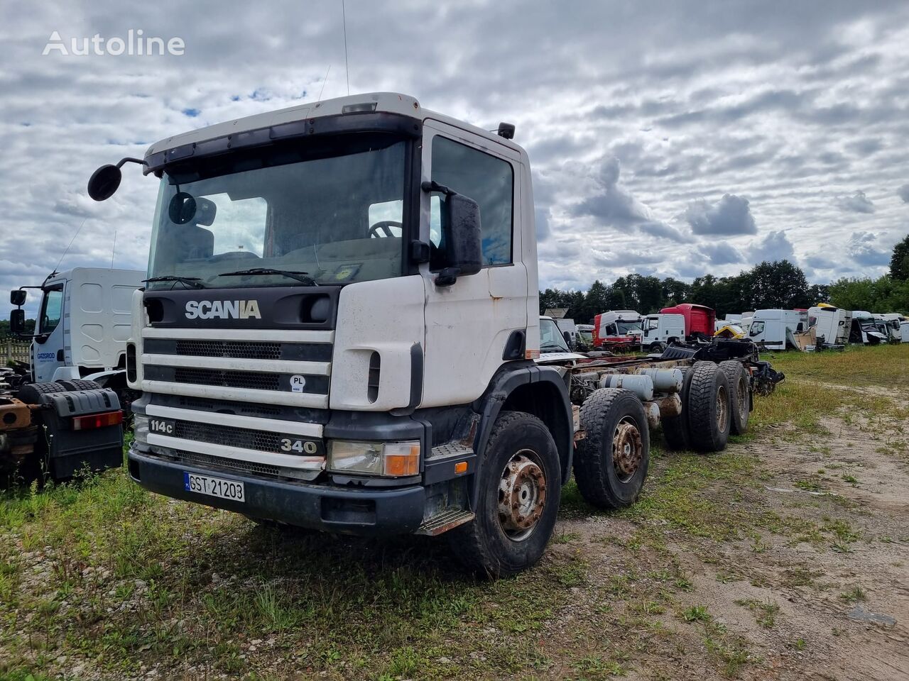 Scania 114 113  chassis truck