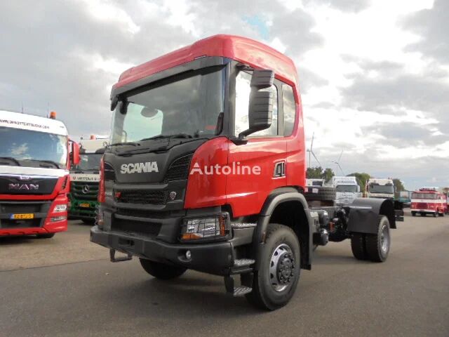 new Scania P450 XT 4X4 EURO 6 chassis truck