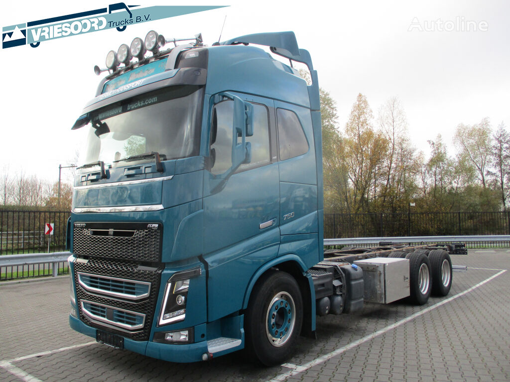 Volvo FH 750 chassis truck for sale Netherlands 's-Hertogenbosch, DE35994