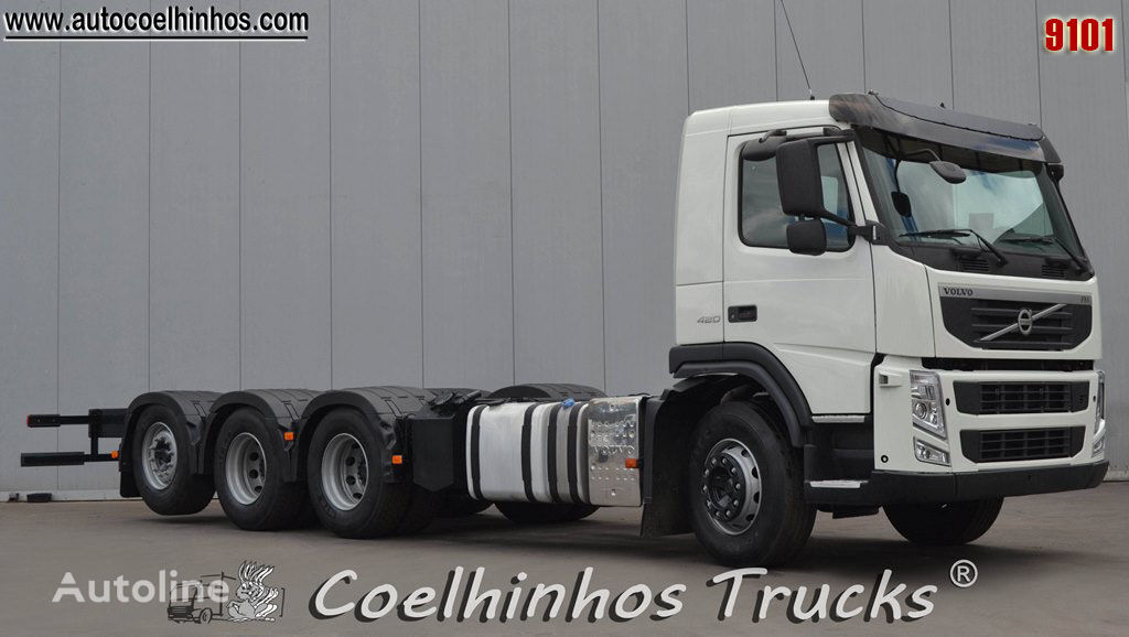 Volvo FM 420  8x4 chassis truck