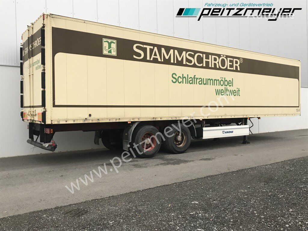 WEFA Kofferauflieger  2 Achs Koffer closed box semi-trailer