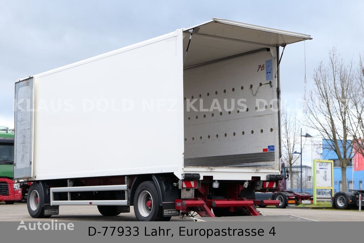 Spier AGL 290 closed box trailer for sale Germany Lahr LE38248