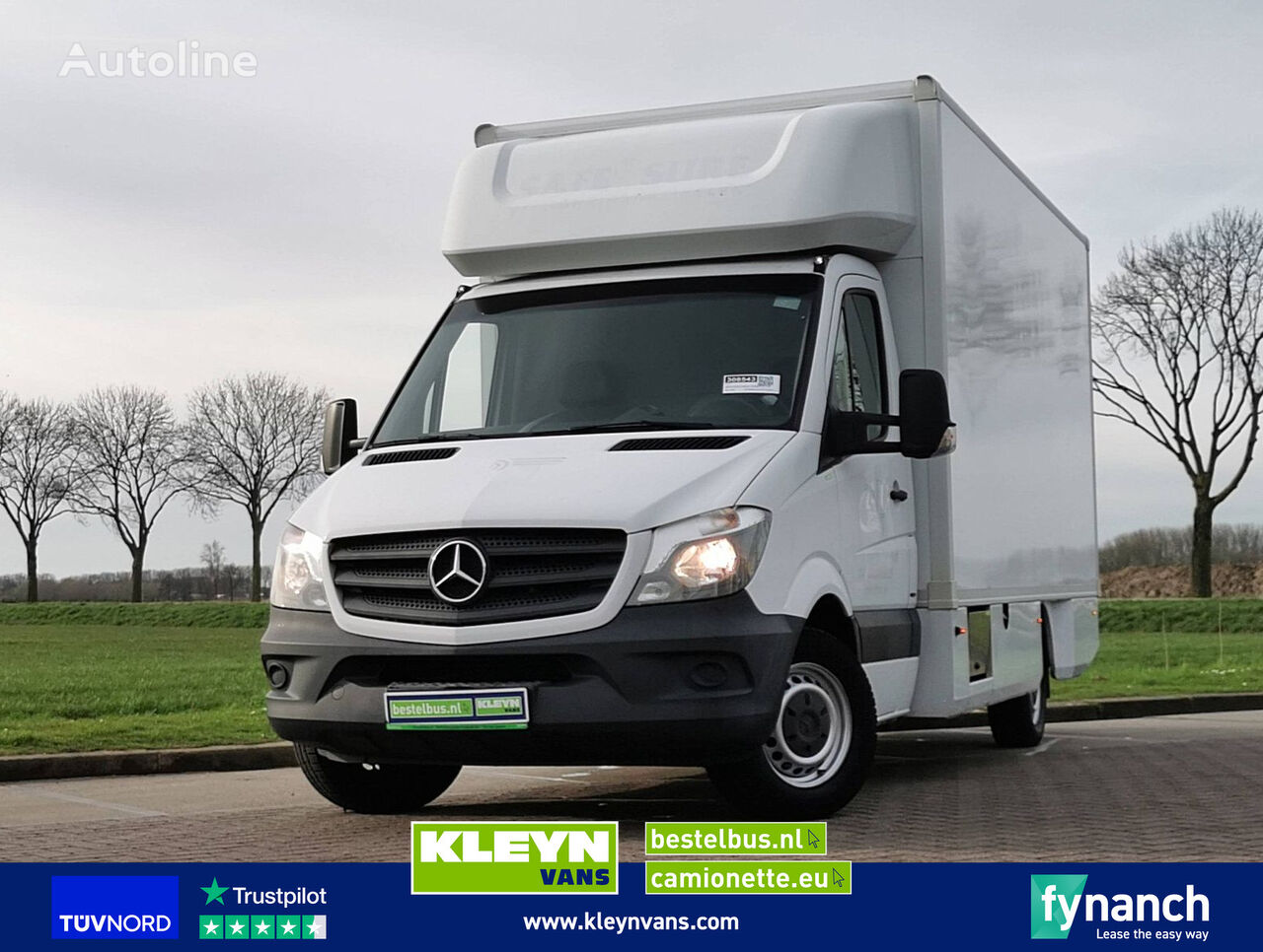 Mercedes-Benz SPRINTER 316 box truck < 3.5t