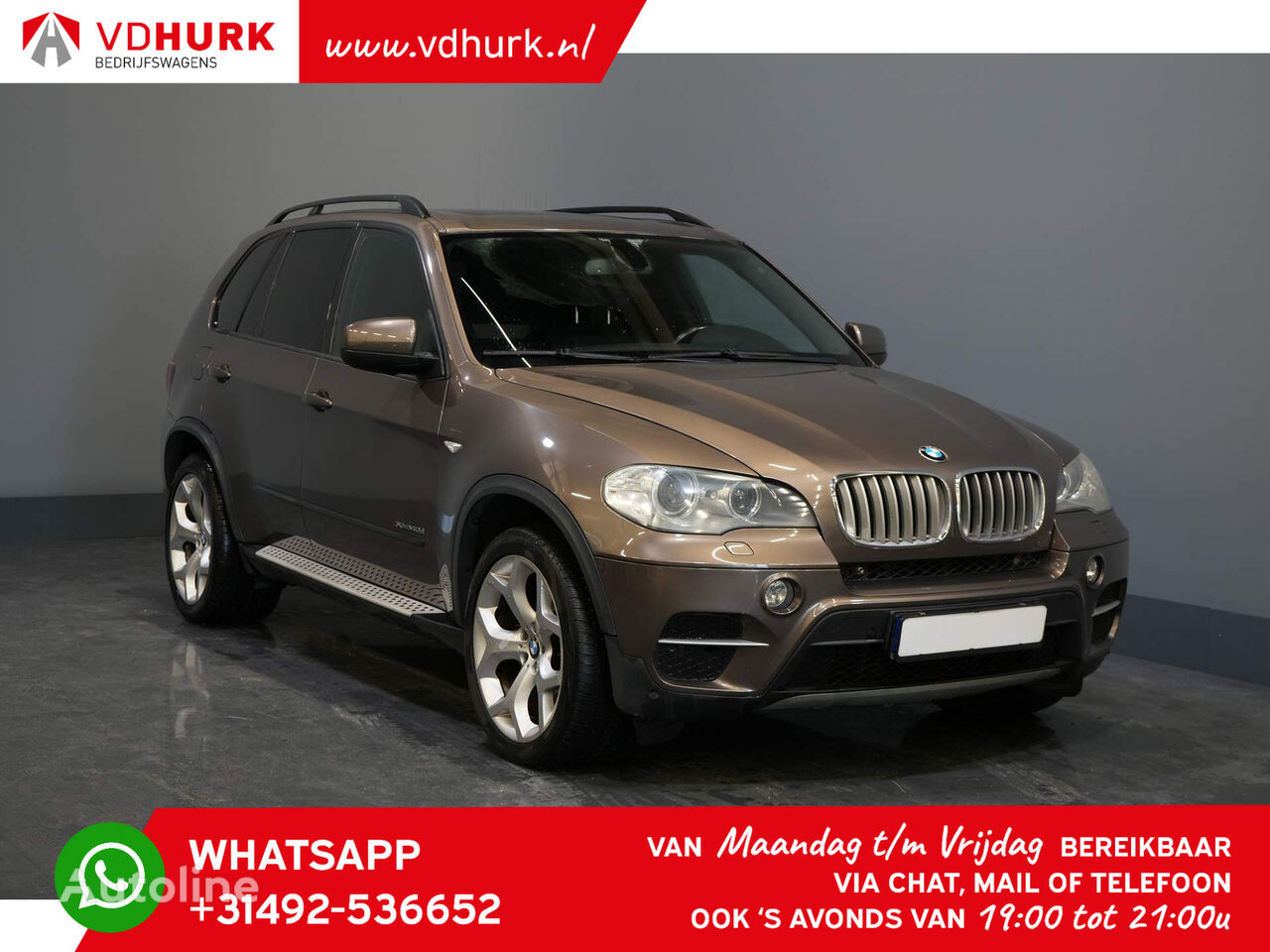 BMW X5 * xDrive40d 3.0 306 pk GRIJS KENTEKEN closed box van for sale ...
