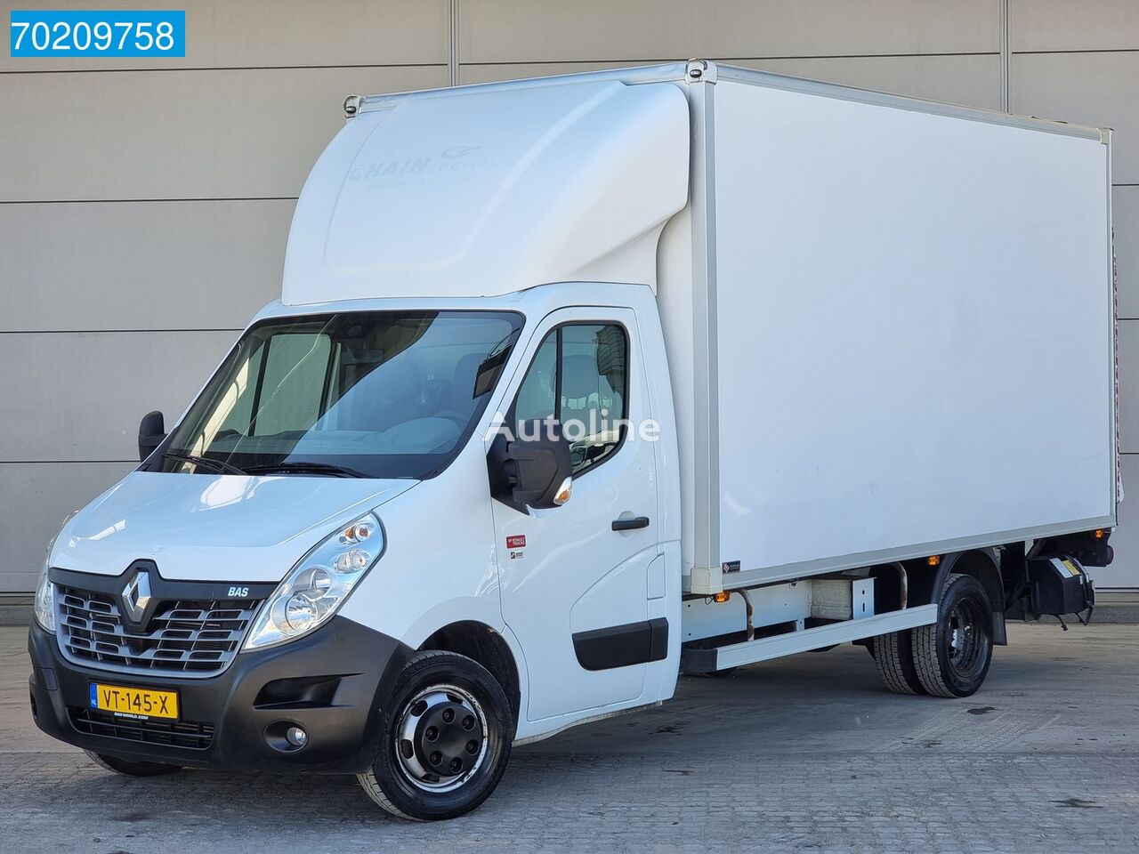 Renault Master 135PK Bakwagen Laadklep Zijdeur Airco Cruise Koffer LBW ...