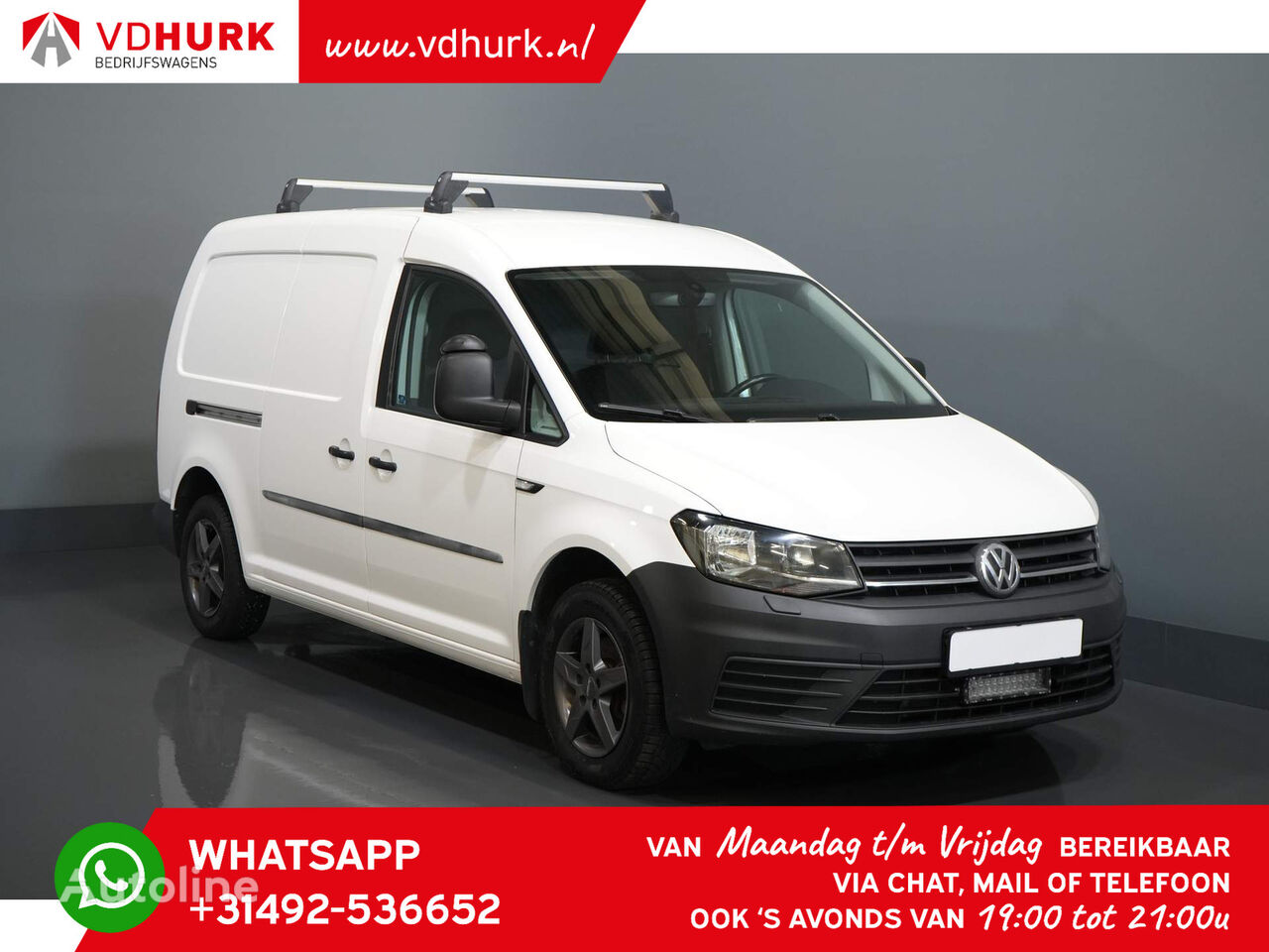 Volkswagen Caddy Maxi 2.0 TDI 100 pk DSG Aut. Standkachel/ Inrichting/ LMV/ closed box van