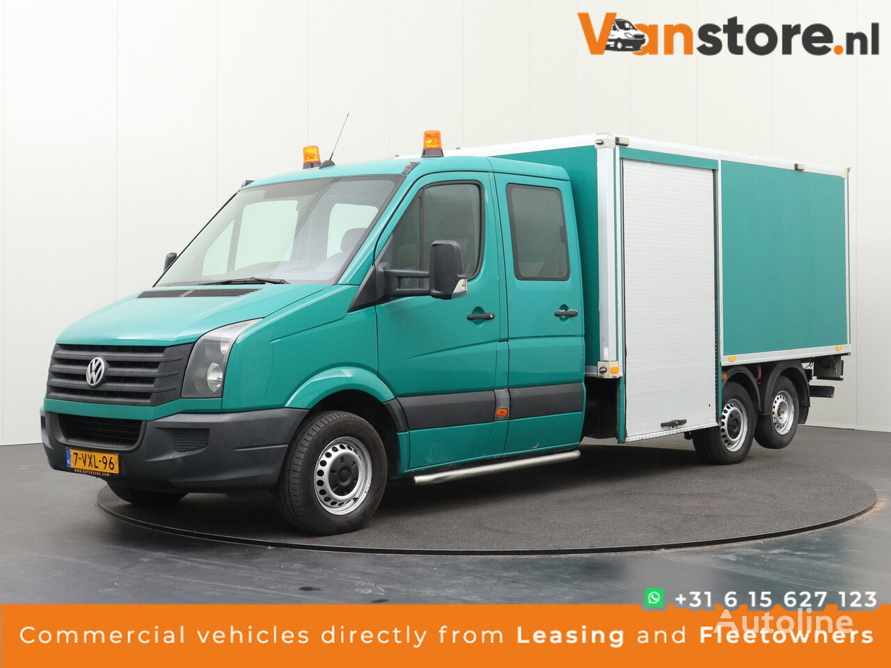 Volkswagen Crafter 2.0TDI 140PK Dubbele Cabine Bakwagen closed