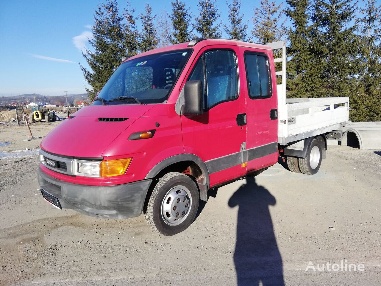 IVECO Daily 35C15 flatbed truck