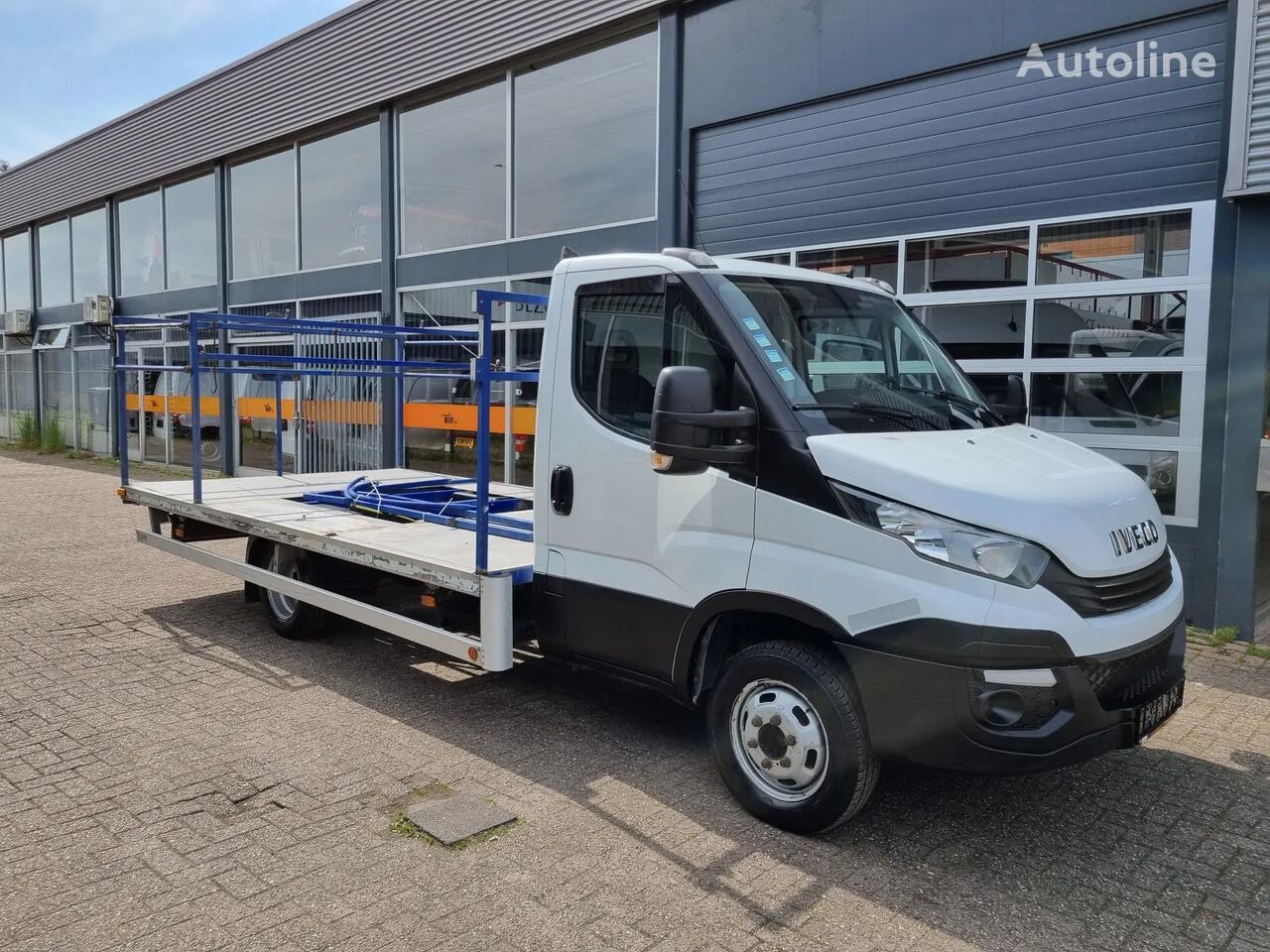 IVECO Daily 50C18 Plateau/ Airco/ PTO/ E6 flatbed truck