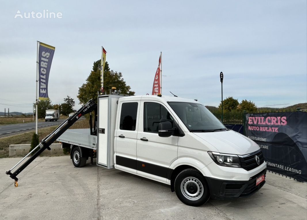 Volkswagen Crafter Doka Locuri Macara Flatbed Truck