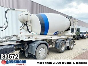 concrete mixer semi-trailer