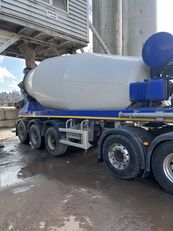 De Buf BM12-39-3B concrete mixer semi-trailer