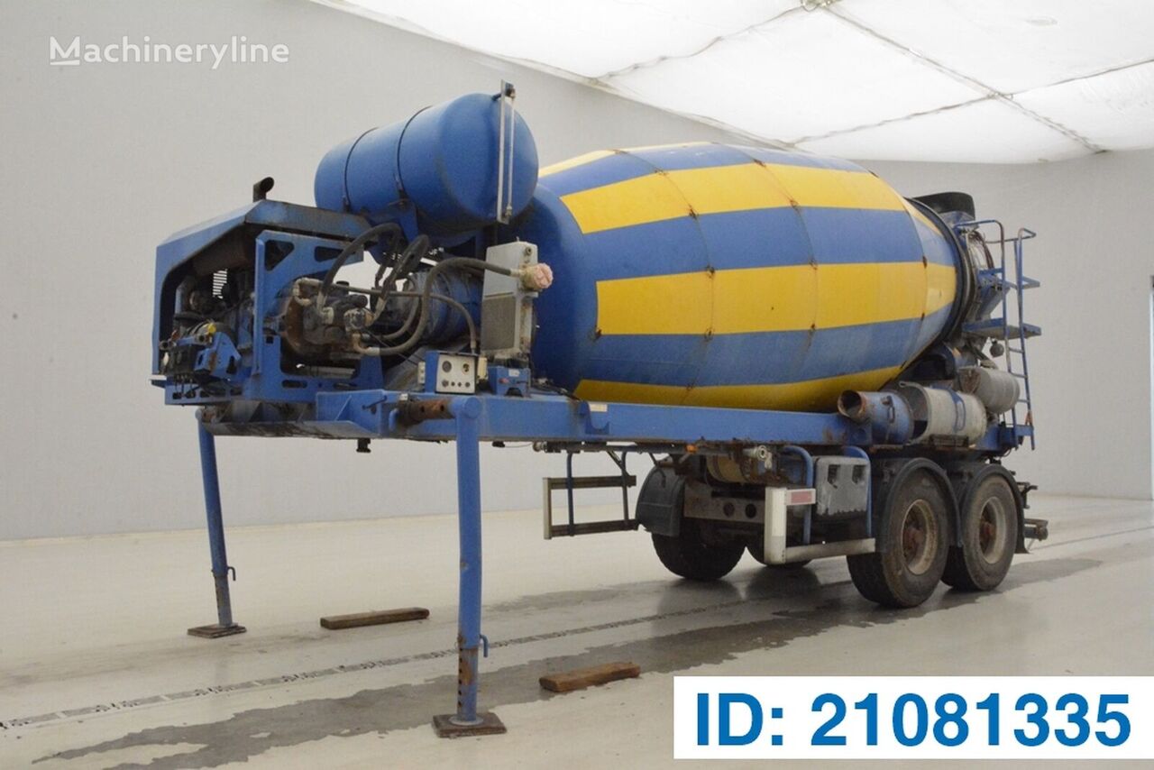 De Buf Mixer 10 M³ concrete mixer semi-trailer