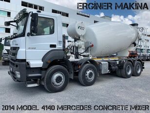 Stetter on chassis MERCEDES-BENZ AXOR MODEL 7 PİECE 4140 MİXER concrete mixer truck