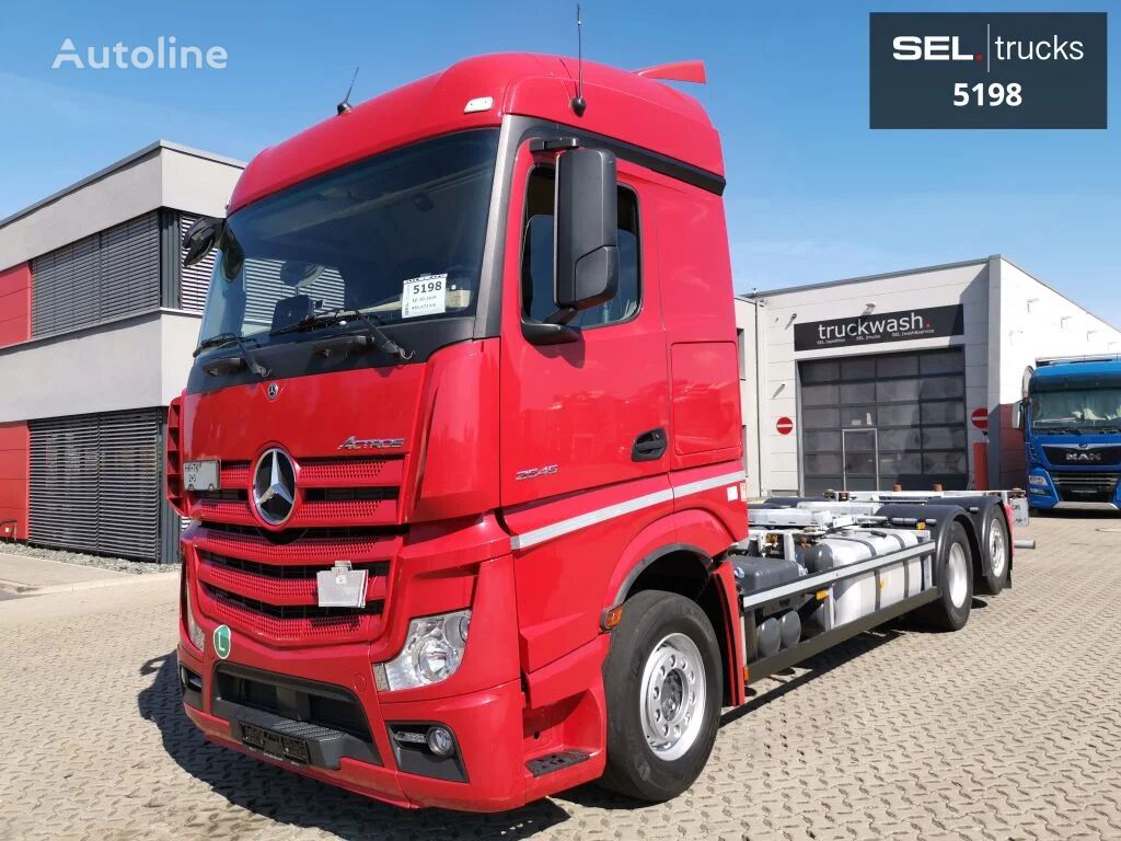 Mercedes-Benz Actros 2545 LKW VOITH Retarder container chassis