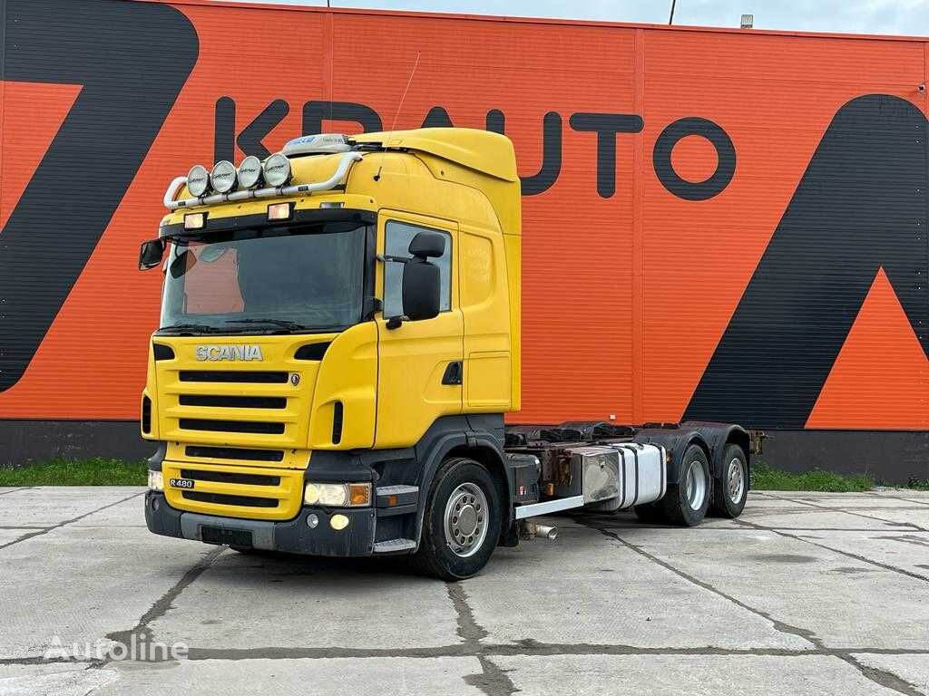 Scania R 480 6x2*4 RETARDER / CHASSIS L=7257mm container chassis