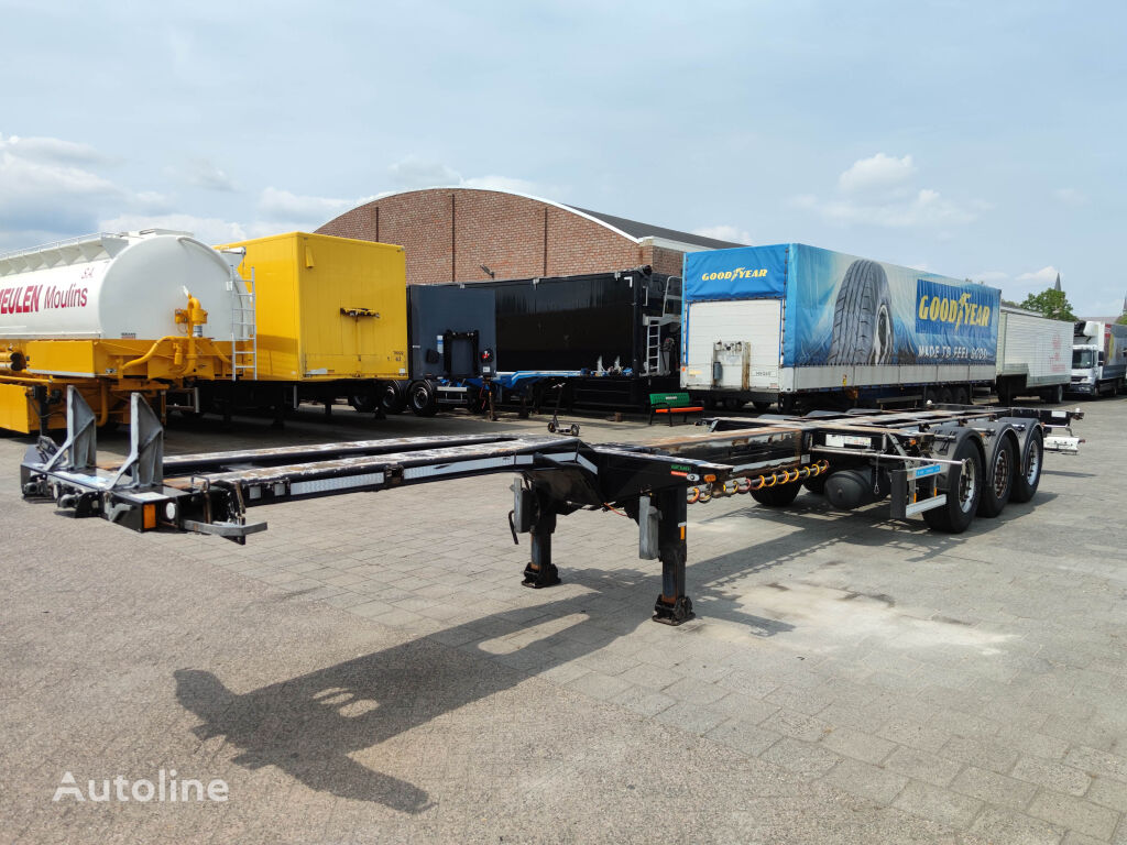 D Tec Flexitrailer Vcc Multi Kg X Extendable New Tires Container Chassis Semi