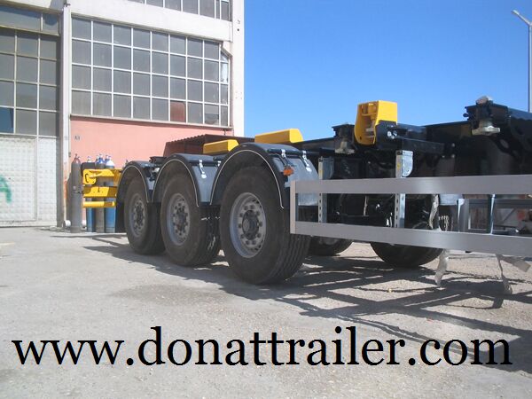 new Donat Container Chassis Semitrailer - Extendable container chassis semi-trailer