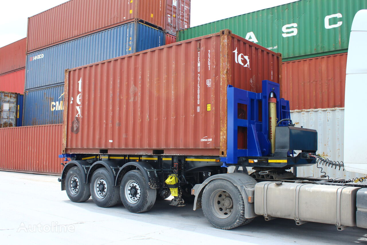 Emirsan 20 FT TIPPING CONTAINER CARRIER | 2024 EMIRSAN container chassis semi-trailer