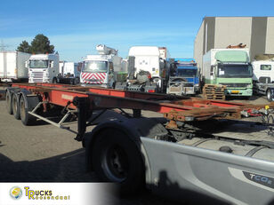 Fruehauf TF38C13RA + 3 AXLE container chassis semi-trailer