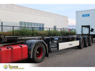 Krone 3x axle + 2x20/30/40/45ft + High Cube + BE APK 07-2024 container chassis semi-trailer
