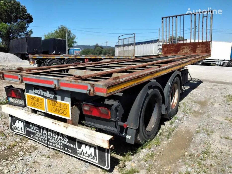 LeciTrailer container chassis semi-trailer