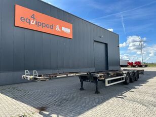 Schmitz Cargobull 45FT HC, Scheibebremsen, Liftachse, vorne + hinten + Stoßstange  container chassis semi-trailer