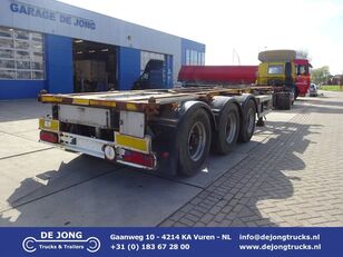 Van Hool Tank Chassis 20 + 30 FT / ADR / BPW + Drum container chassis semi-trailer