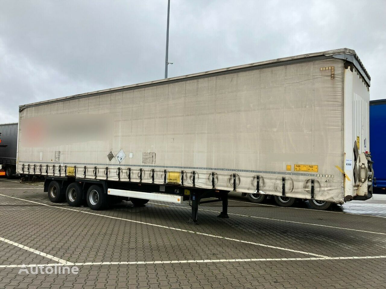 Krone Mega Liner SDP 27 eLHB3-CS curtain side semi-trailer for sale ...