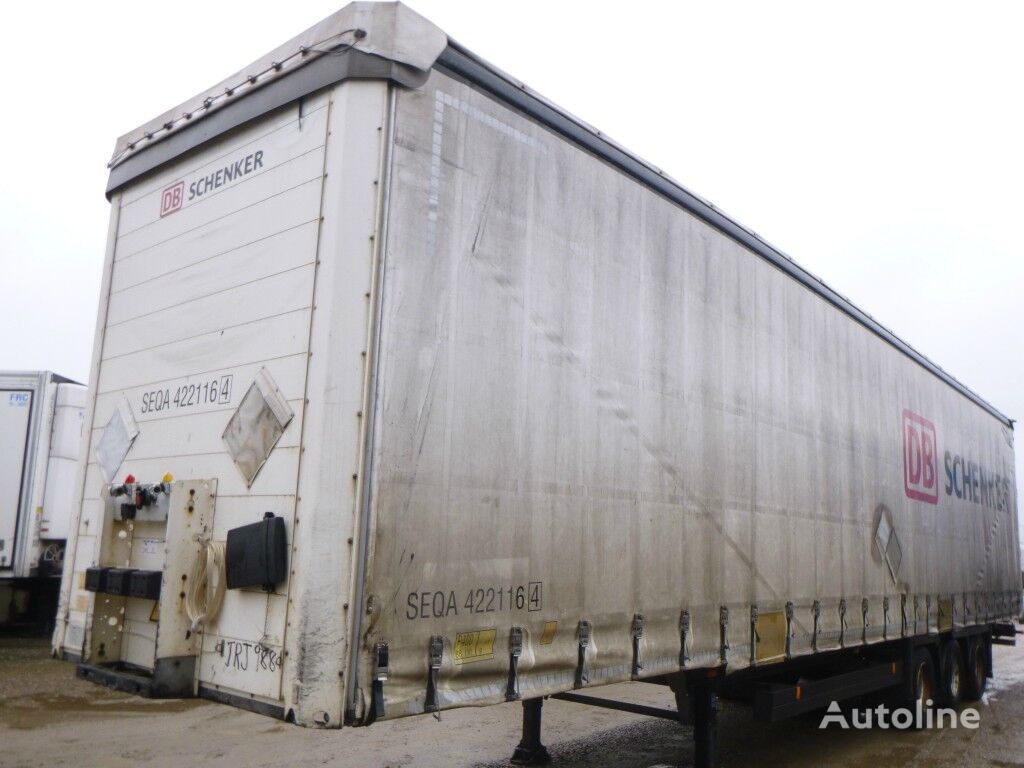 Schmitz curtain side semi-trailer