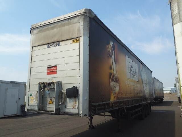 Schmitz Cargobull SCS curtain side semi-trailer for sale France Carvin ...