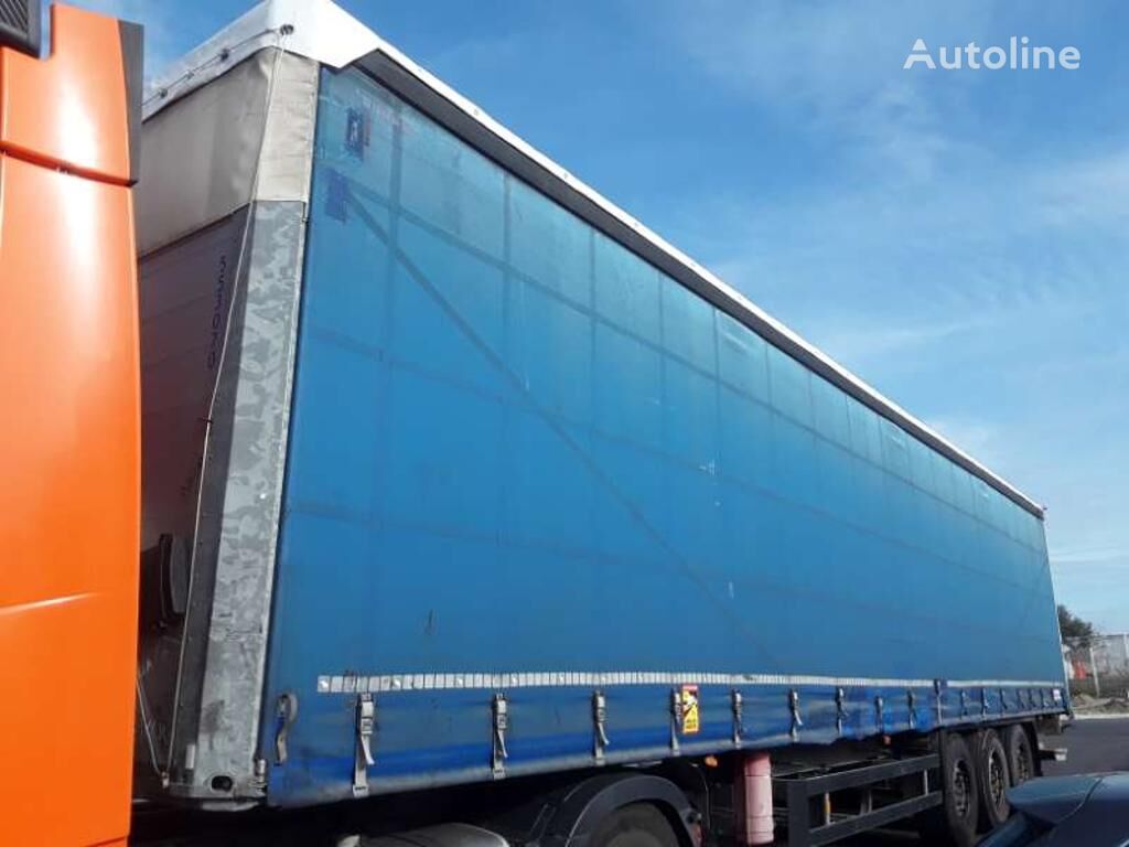 Schmitz Curtainsider Trailer curtain side semi-trailer for sale France ...