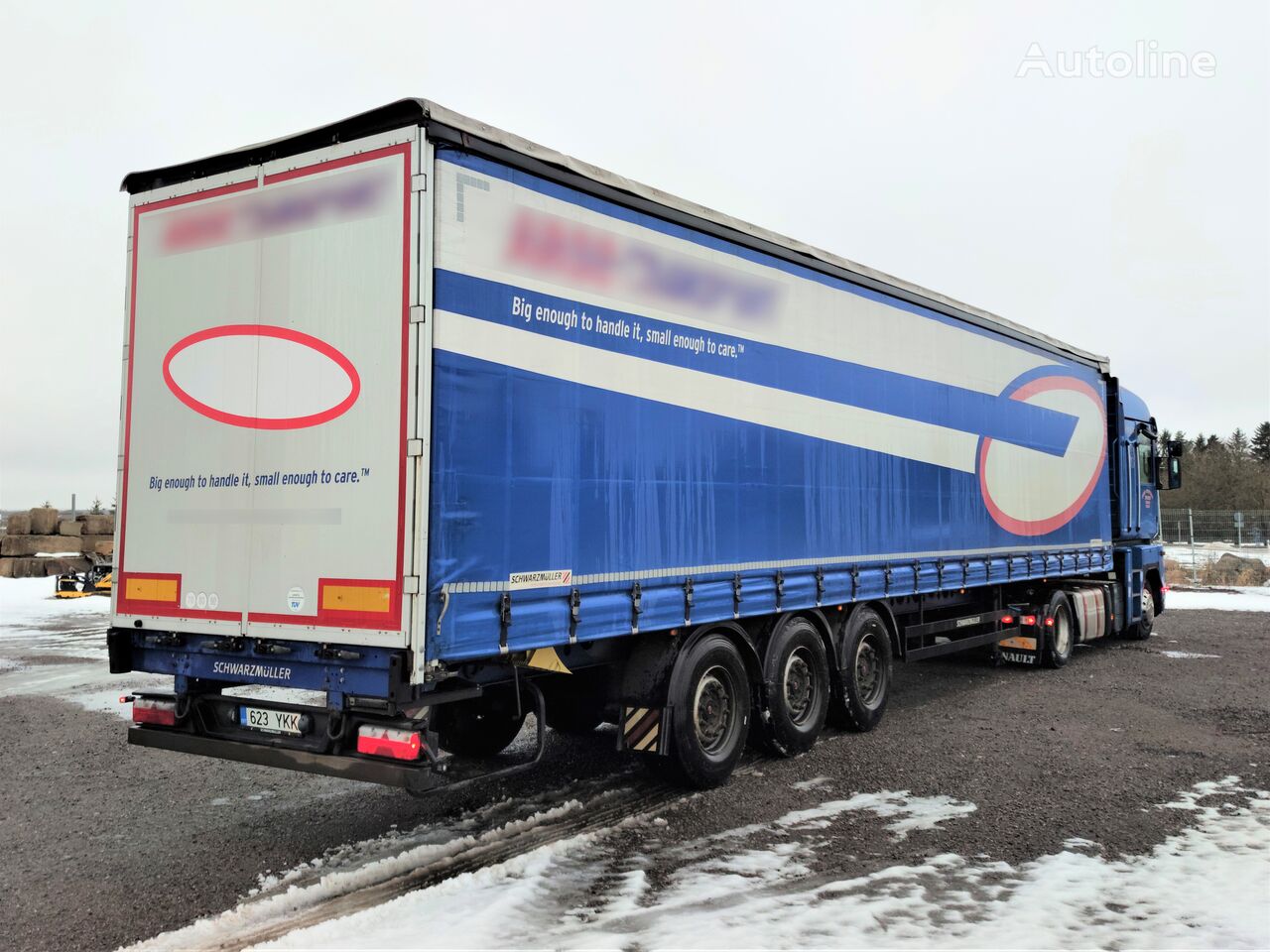 Schwarzmüller S1 J-SERIE LIGHT SAF / XL-CODE / 5470 KG curtain side semi-trailer