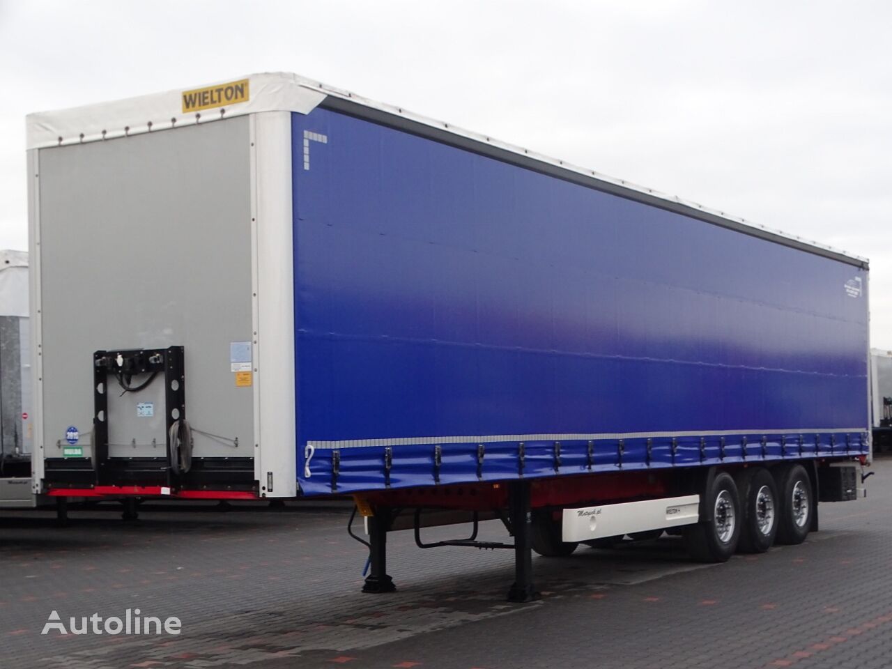 Wielton CURTAINSIDER / STANDARD / COILMULD - 9 M / 6700 KG !!! / LIFTED  curtain side semi-trailer