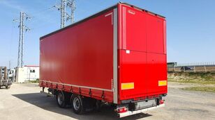 Trouillet 2 Ejes centrales Tautliner curtain side trailer