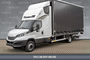 new IVECO 70C18 curtainsider truck