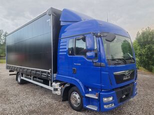 MAN TGL 12.250 / FIRANKA 7,40M / 18 PALET / EURO 6 curtainsider truck