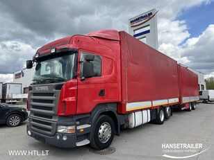 R420 Euro 4 Semi-Automatic curtainsider truck