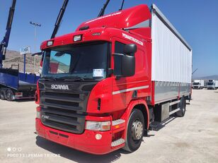 Scania P 340 4X2 SEMITAUTLINER 18T curtainsider truck