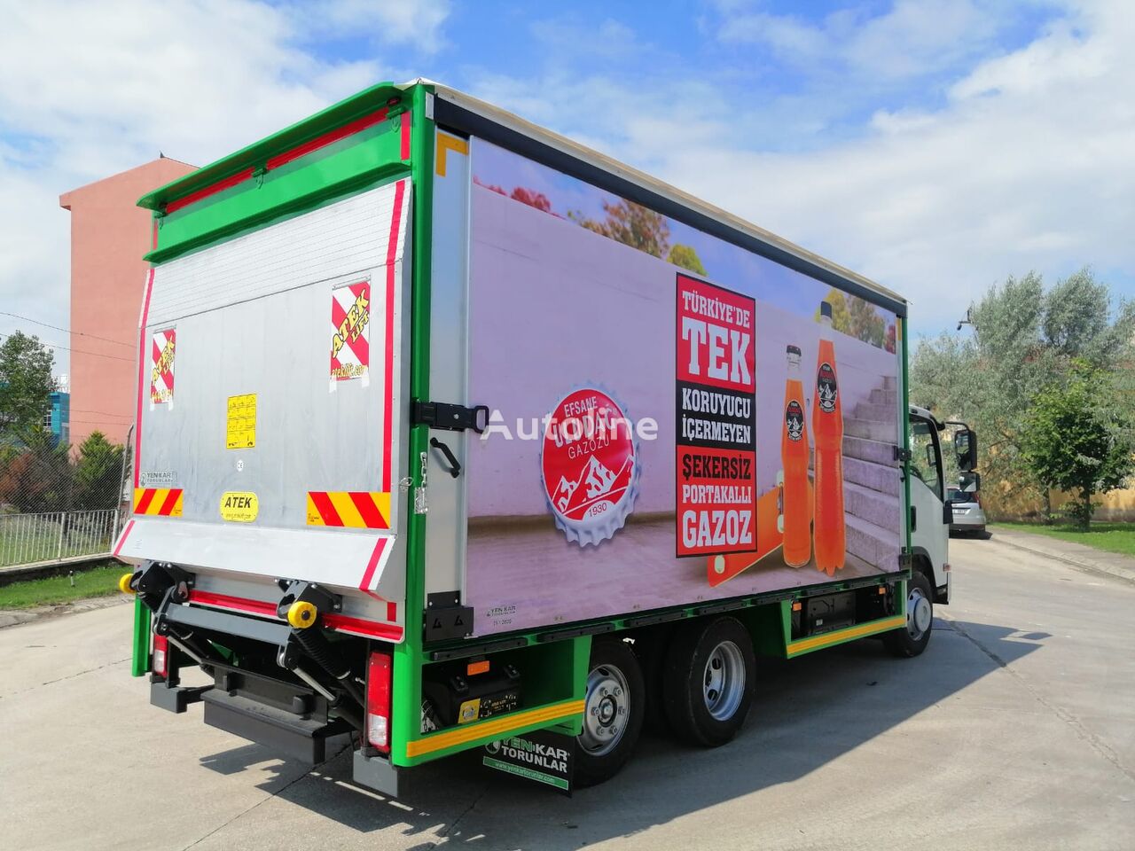 new Yenkar Quick Sliding Curtainsider Truck Body Manufacturing